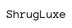 ShrugLuxe - logo
